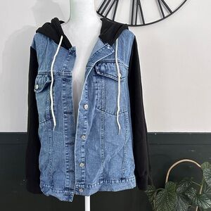 NWT Jean Jacket 2XL